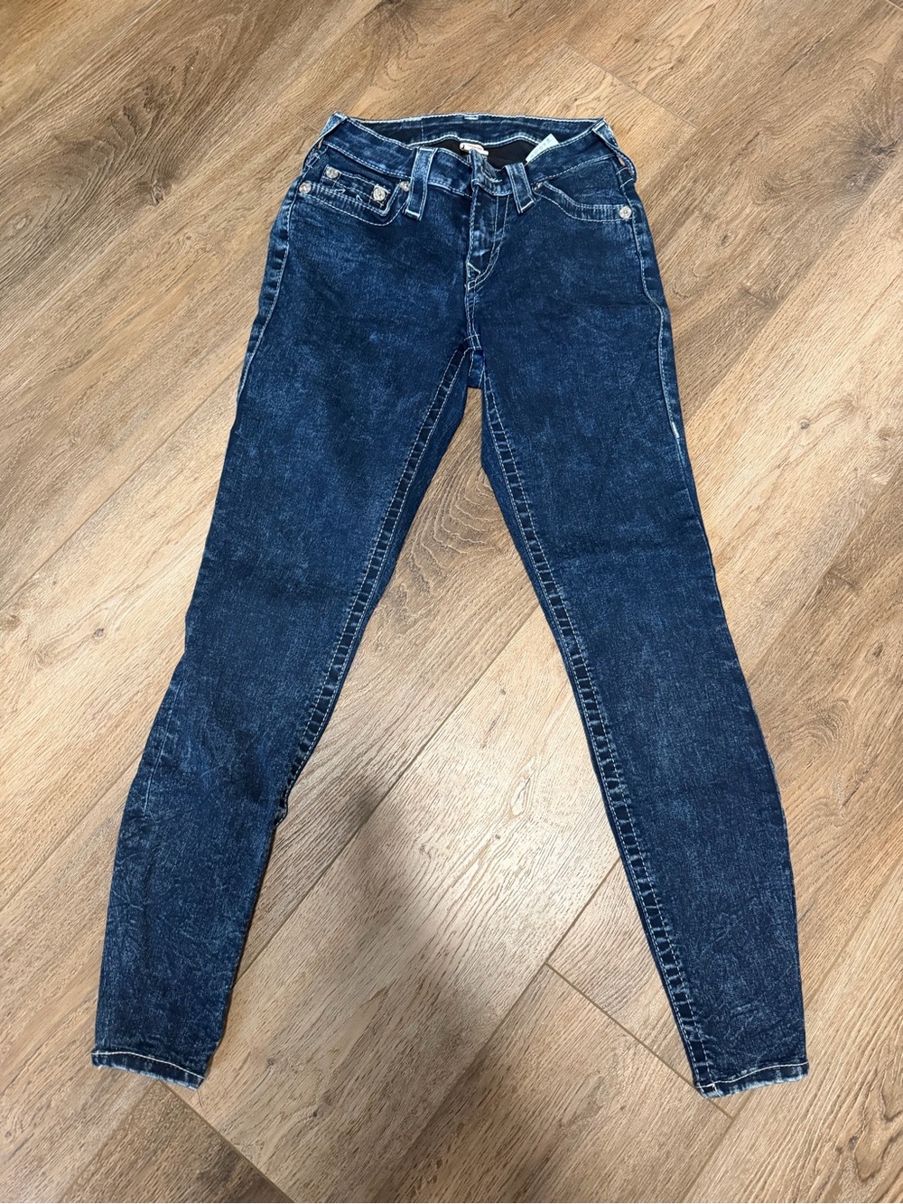 True Religion Dark Indigo Skinny Jeans